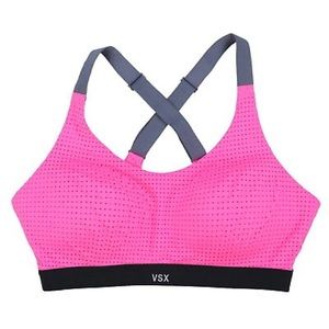 Victoria's Secret Sports Bra Lightweight Wireless Medium Support Breathable 34B